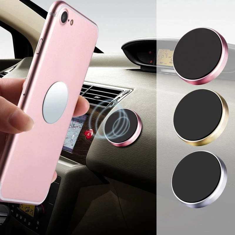 A79069d52e9fe406fa7c5a6eb8456788eZ.webp Magnetic Car Phone Holder Universal Car Phone Stand for iPhone Xiaomi Huawei Samsung Dashboard Wall Mounted Car Magnet Sticker - Image 1