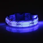 LED Dog Collar Light Night Safety Nylon Pet Dog Collar Glowing Luminous Collar Perro Luz Bright Dog Collar Electronic Pets Items - Image 9