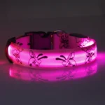LED Dog Collar Light Night Safety Nylon Pet Dog Collar Glowing Luminous Collar Perro Luz Bright Dog Collar Electronic Pets Items - Image 11