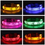LED Dog Collar Light Night Safety Nylon Pet Dog Collar Glowing Luminous Collar Perro Luz Bright Dog Collar Electronic Pets Items - Image 6