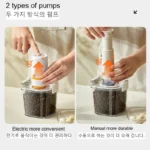 Vacuum Sealed Tank Coffee Beans Vacuum Jar Kitchen Cereals Storage Box Airtight Container Moisture-Proof Sealed Canister for Tea - Image 4