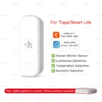 Tuya Zigbee 10G MmWave Radar Motion Sensor Smart Human Body Sensor with Illuminance Temperature Humidity Support Zigbee2MQTT - Image 10