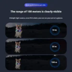 Dog Colorful Led Dog Luminous Collar Rechargeable Luminous Dog Rope Nylon Pvc Wrapped Tape Pet Luminous Collar - Image 4