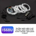 Car Environment Wire LED USB Flexible Neon Interior Lights Assembly RGB For Automotive Decoration Lighting 3M Hidden APP - Image 8