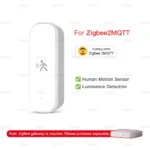 Tuya Zigbee 10G MmWave Radar Motion Sensor Smart Human Body Sensor with Illuminance Temperature Humidity Support Zigbee2MQTT - Image 9