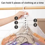 Hanging Vacuum Space Saver Bags Closet Organizer Storage Bags, Vacuum Seal Clear Bags for Clothes, Suits, Dress Or Jacke - Image 6
