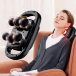 6 Head Massage Gun for Muscle Relief Deep Tissue Percussion for Neck Cervical Spine  Full Body - Image 2