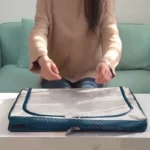 Oxford Cloth Storage Box Clothes Closet Organizer Bed Quilt Sheet Blanket Pillow Rack Container Foldable Storage Case - Image 2