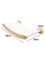 1PC Cat Tree Wall Mounted Cat Shelves Scratching Post for Cat Jumping Platform and Cat Hammock Rope Ladder Wall Wooden Furniture - Image 18