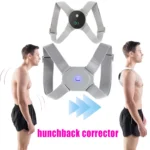Smart Posture Corrector Back Brace Vibration Reminder Invisible Shoulder Support Adjustable Back Straightener For Adult Kids