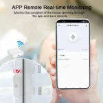 Tuya Smart Life Zigbee Vibration Sensor Drop Tilt Detection Real-Time Motion Shock Alarm For Door Window Security Protection - Image 3