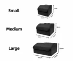 Storage Box PU Leather Multipurpose Collapsible Car Trunk Storage Organizer Car Trunk Organizer Stowing Tidying Auto Accessories - Image 5