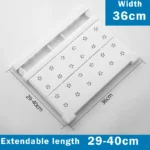 Adjustable Closet Organizer Storage Shelf Wall Mounted Kitchen Rack Space Saving Wardrobe Decorative Shelves Cabinet Holder - Image 7