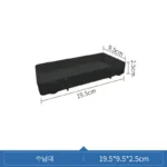 Bookshelf Bookcase With Grid Desktop Multi-layer Wrought Iron Shelf Student Computer Desk Table Hole Board Table Wooden Shelves - Image 10