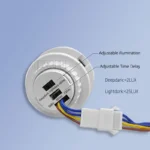 PIR Sensor Switch Motion Light 110-220V, Smart Auto On/Off Infrared Detection with Adjustable Time Delay for Corridor - Image 3