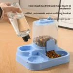 Automatic Cat Feeder And Waterer All-in-One Pet Food Water Dispenser Large Capacity Food Storage Dispenser Pet Supplies - Image 3