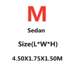 Car Cover Outdoor Protection Full Exterior Snow Cover Sunshade Dustproof Protection Cover Universal for Hatchback Sedan SUV - Image 11