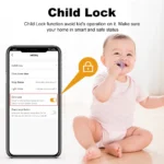 WiFi 20A Socket With Power Monitoring Tuya Smart EU Plug Timer Child Lock Outlet Google Home Alice SmartThings Alexa - Image 6