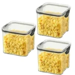1-4PCS Sealed Jars Kitchen Organizer Grain Storage Boxes Large Capacity Sealed Container Seasoning Jars Set Fresh-keeping Tank - Image 9