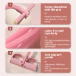 6-Tube Resistance Band Multi Function Tension Rope Fitness Bands 6-Tube Elastic Yoga Pedal Puller For Sports Exercises At Gym - Image 4