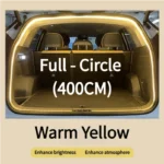 Car Trunk Ambient Light Strip for Suv Flexible PVC Automatic Led Light Strip Non-Destructive Installation Universal for 12V/24V - Image 9