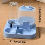 Automatic Cat Feeder And Waterer All-in-One Pet Food Water Dispenser Large Capacity Food Storage Dispenser Pet Supplies - Image 6