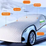 Enlarge Car Snow Cover Winter Windshield Snow Shield Windproof Waterproof Car Window Ice Cover Universal for Suv Sedan - Image 3