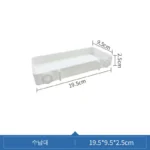 Bookshelf Bookcase With Grid Desktop Multi-layer Wrought Iron Shelf Student Computer Desk Table Hole Board Table Wooden Shelves - Image 8