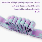 Multi-Section Elastic Yoga Resistance Bands Adult Child Dance Training Gym Home Pilates Exercise Pull Strap Belt Fitness Sport - Image 5