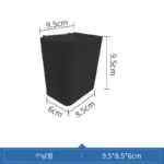 Bookshelf Bookcase With Grid Desktop Multi-layer Wrought Iron Shelf Student Computer Desk Table Hole Board Table Wooden Shelves - Image 9