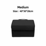 Storage Box PU Leather Multipurpose Collapsible Car Trunk Storage Organizer Car Trunk Organizer Stowing Tidying Auto Accessories - Image 7