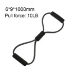 Yoga Resistance Bands Elastic Band Sports Exercise Puller 8-shaped Chest Expander for Body Building Home Gym Fitness Equipment - Image 2