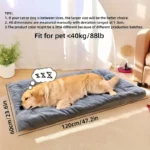 Dog Pet Beds Extra Large Plush Dog Bed Sofa Thickened Super Soft Polyester Pet Mat Dog Crate Mat Bed For Large Dog Bed - Image 3