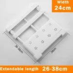 Adjustable Closet Organizer Storage Shelf Wall Mounted Kitchen Rack Space Saving Wardrobe Decorative Shelves Cabinet Holder - Image 16