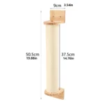 Cat Wall Climbing Shelf Steps Ladder Scratching Post Scratcher Bed Hiding House for Cats Tree Tower Pet Furniture Accessories - Image 11