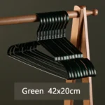 10pcs Matte Gold Hanger Clothes Horse  Aluminum Alloy Drying Rack Anti -slip Dress Towel Hangers Wardrobe Space Saver Organizer - Image 8