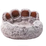 Fluffy Dog Bed Winter Warm Large Pet Products Small Sofa Baskets Pets Kennel Mat Puppy Cats Supplies Basket Blanket Accessories - Image 9