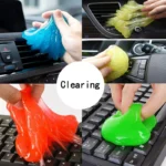 NewAuto Car Cleaning Pad Glue Powder Cleaner Magic Cleaner Dust Remover Gel Home Computer Keyboard Clean Tool Car Cleaning - Image 2