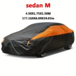 Car Covers Outdoor Waterproof Sun Rain Snow Protection UV Auto Cover Universal SUV/Sedan 190T Car Protective Full Covers - Image 9