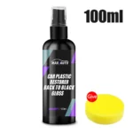 Auto Plastic Restorer Back To Black Gloss Car Cleaning Products Autos Polish And Repair Coating Renovator For Cars Detailing - Image 8