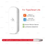 Tuya Zigbee 10G MmWave Radar Motion Sensor Smart Human Body Sensor with Illuminance Temperature Humidity Support Zigbee2MQTT - Image 8