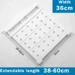 Adjustable Closet Organizer Storage Shelf Wall Mounted Kitchen Rack Space Saving Wardrobe Decorative Shelves Cabinet Holder - Image 13