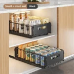 Kitchen Storage Rack Home Seasoning Sorting Rack Bathroom Deep Cabinet Storage Cabinet Internal Basket Pull-out Storage Box - Image 9