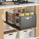 Kitchen Storage Rack Home Seasoning Sorting Rack Bathroom Deep Cabinet Storage Cabinet Internal Basket Pull-out Storage Box - Image 8