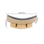 Wooden Cat Climbing Shelves Wall Mounted Cat Tree Sisal Scratching Post Pedal Hammock Indoor Kitten Playground Cats Accessories - Image 17