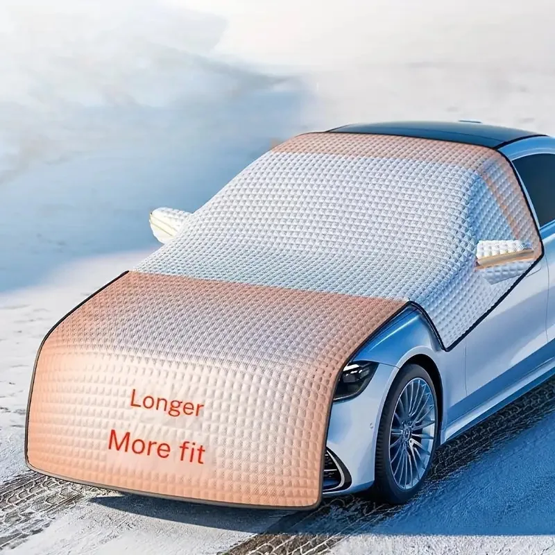 Sc3857a270c8d47ee94868262af6340e88.webp Enlarge Car Snow Cover Winter Windshield Snow Shield Windproof Waterproof Car Window Ice Cover Universal for Suv Sedan - Image 1