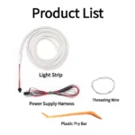 Car Trunk Ambient Light Strip for Suv Flexible PVC Automatic Led Light Strip Non-Destructive Installation Universal for 12V/24V - Image 6