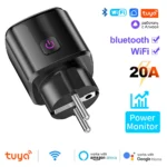 WiFi 20A Socket With Power Monitoring Tuya Smart EU Plug Timer Child Lock Outlet Google Home Alice SmartThings Alexa - Image 15