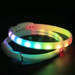 Led Dog Collar Pet Dog Collar Night Puppy Pet Cats Collars Glowing Luminous USB Rechargeable Night Safety Flashing Glow Color - Image 4