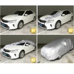 Car Cover Outdoor Protection Full Exterior Snow Cover Sunshade Dustproof Protection Cover Universal for Hatchback Sedan SUV - Image 6